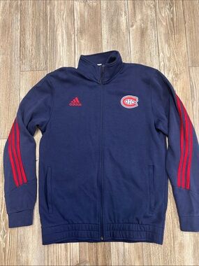 Adidas NHL Montreal Canadiens Zip Up Sweater